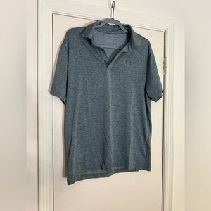 Under Armour Men's Gray Polo Shirt
Size Large
In Great Condition